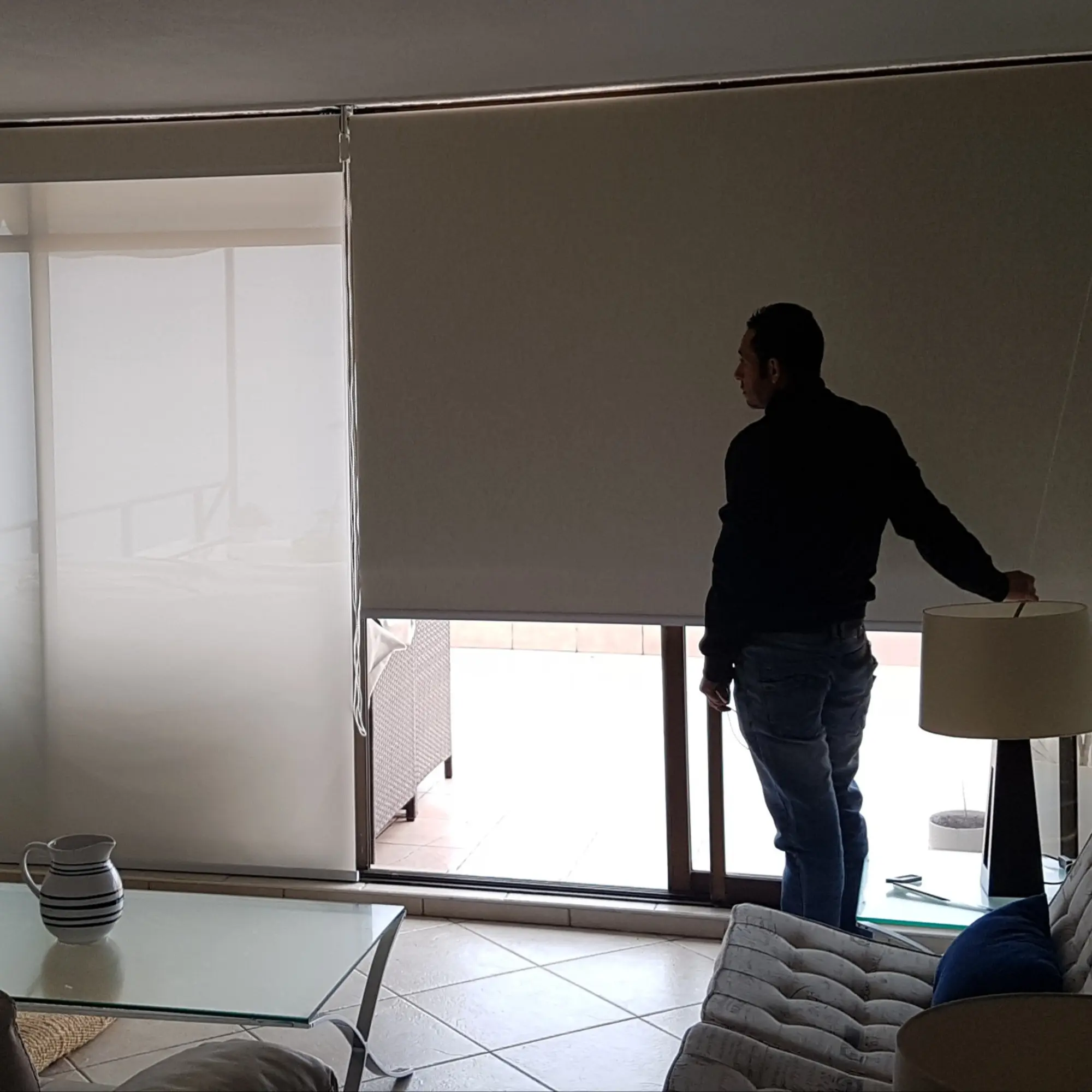Instalación de cortinas roller