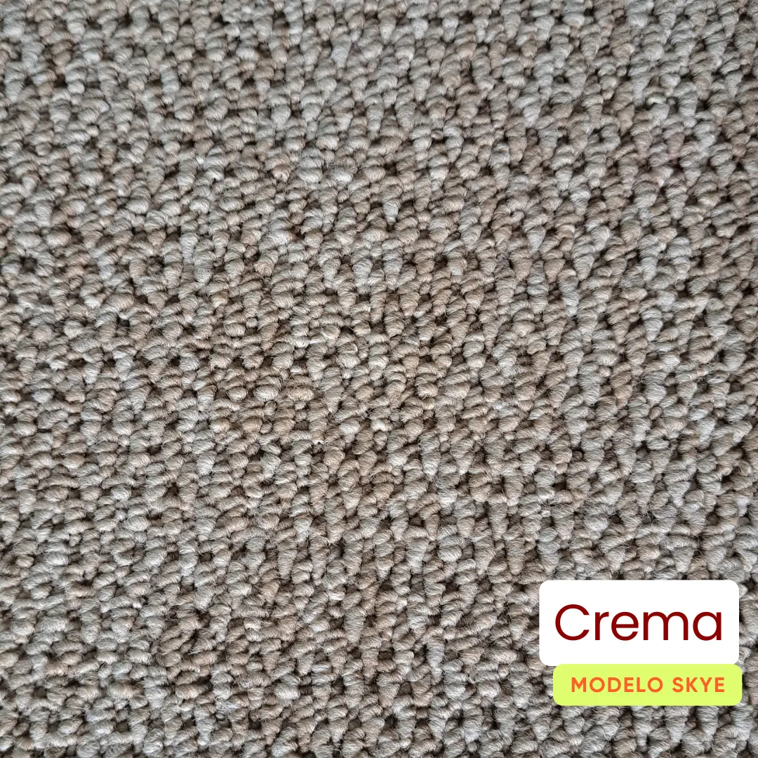 Alfombras Boucle Tejido - Modelo Skye - Color Crema