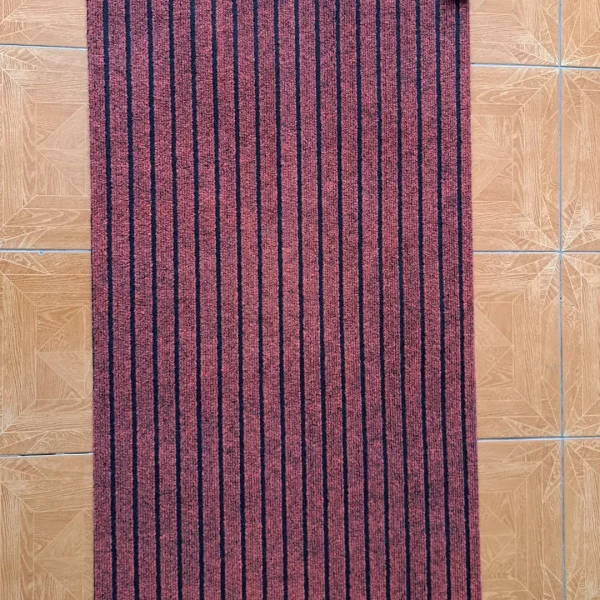 Alfombra Pasillo Lux Roja