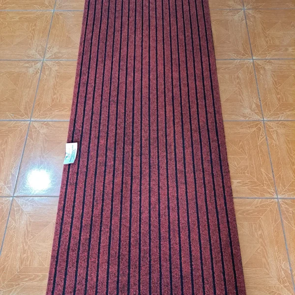 Alfombra Pasillo Lux Roja - En Rollo