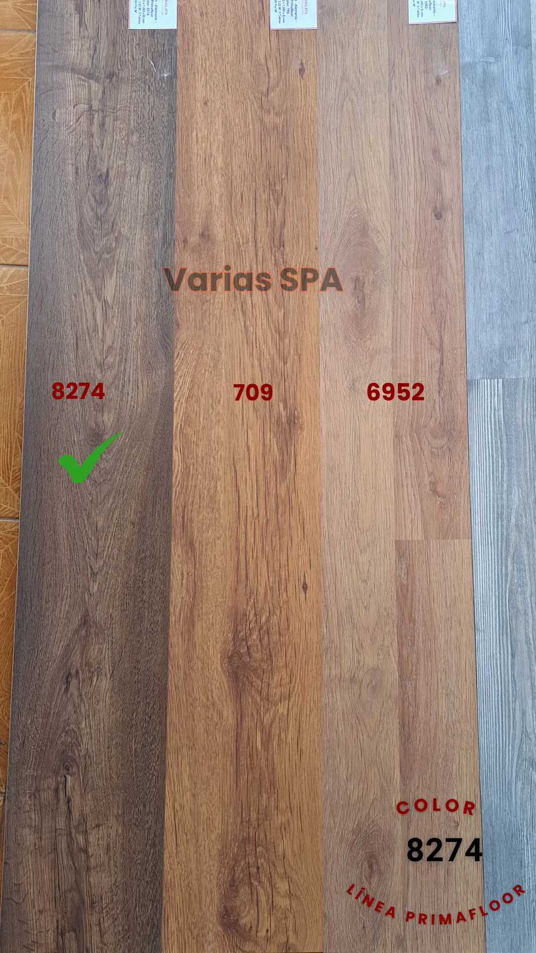 Piso Flotante Alemanes - 8274 - PrimaFloor- Colores