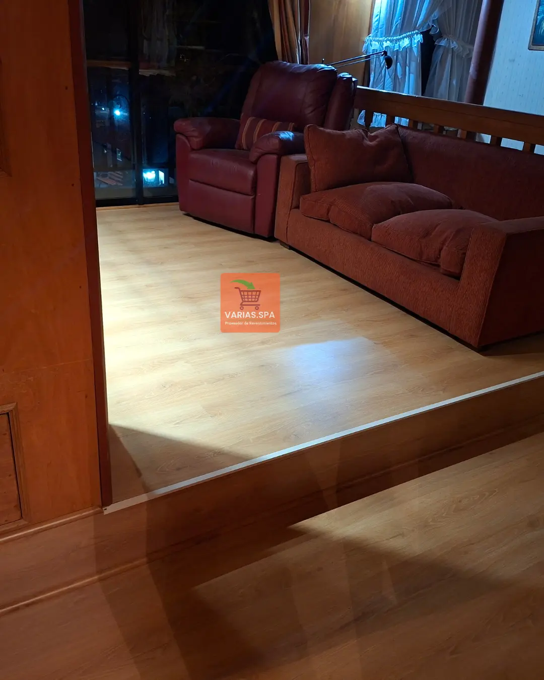 Piso Flotante Color Berlin – 8mm – AC4 – En Living