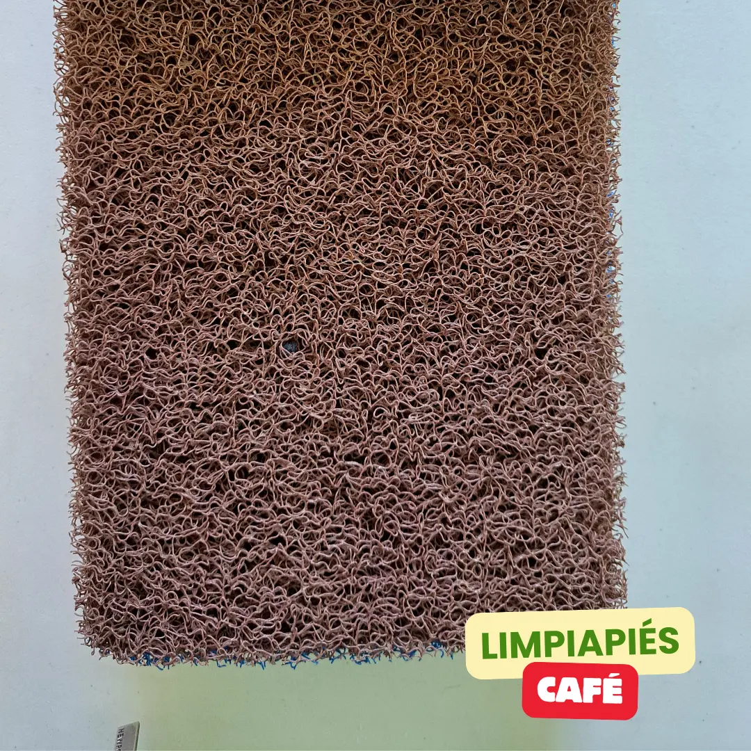 Limpiapiés De PVC - Color Café