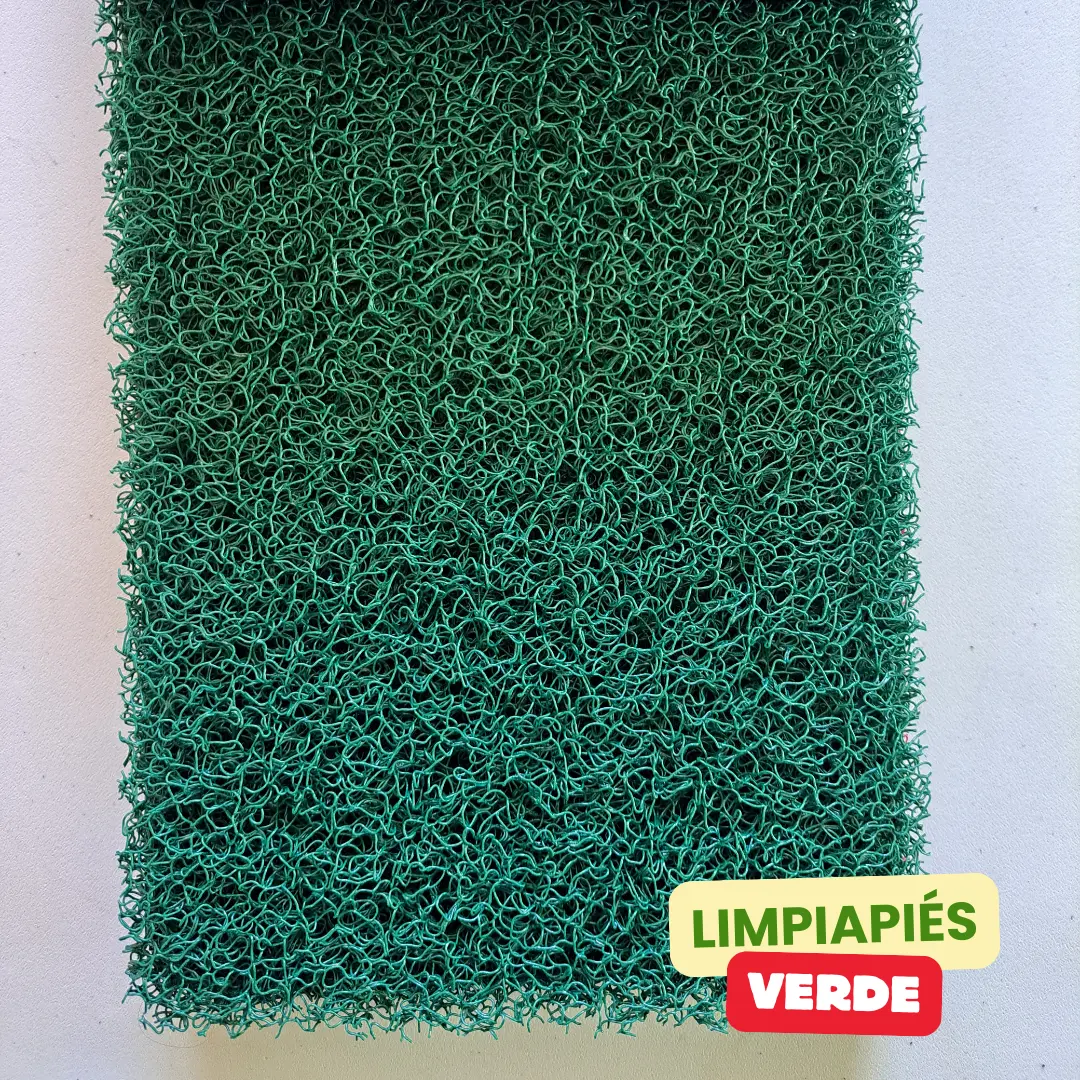 Limpiapiés De PVC - Color Verde
