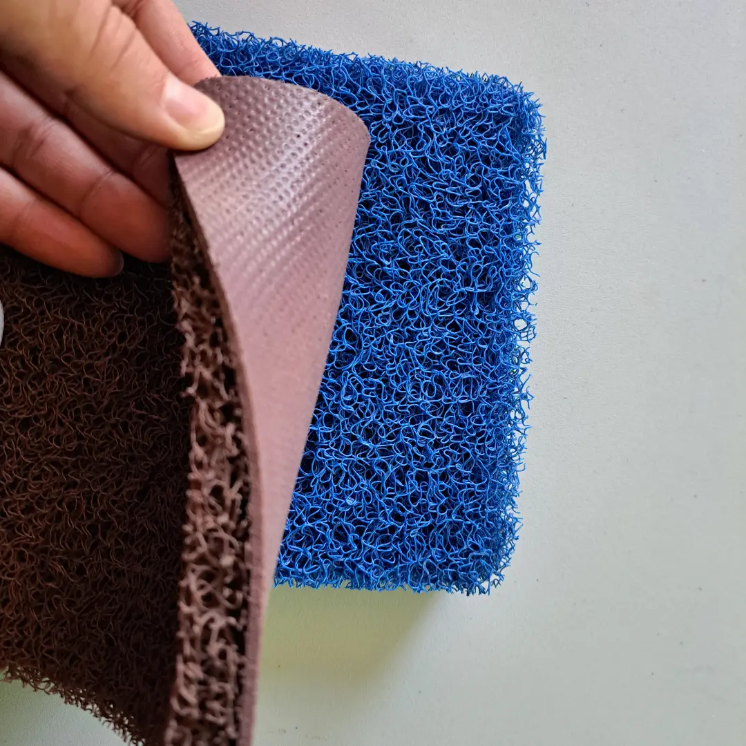 Limpiapiés De PVC - Con base antruido